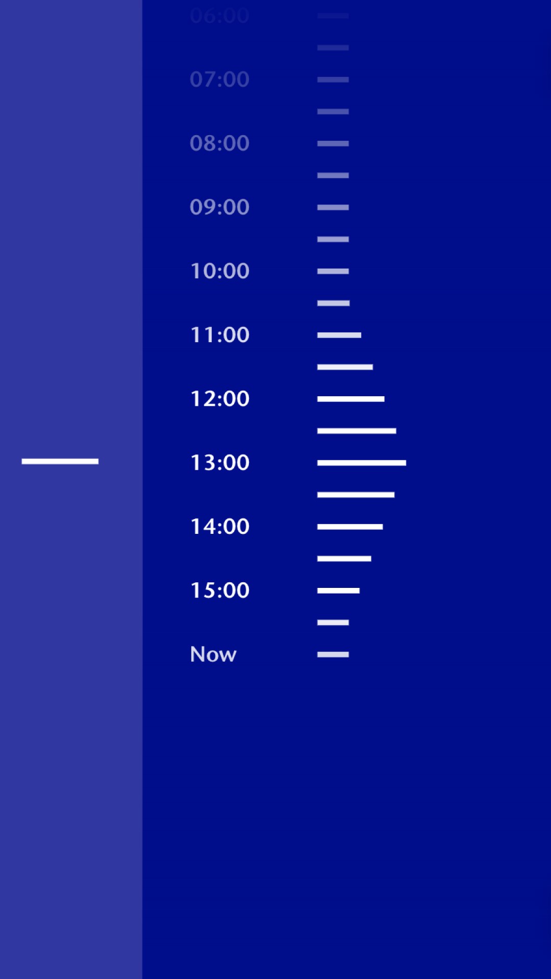 View a flight route – now or back in time