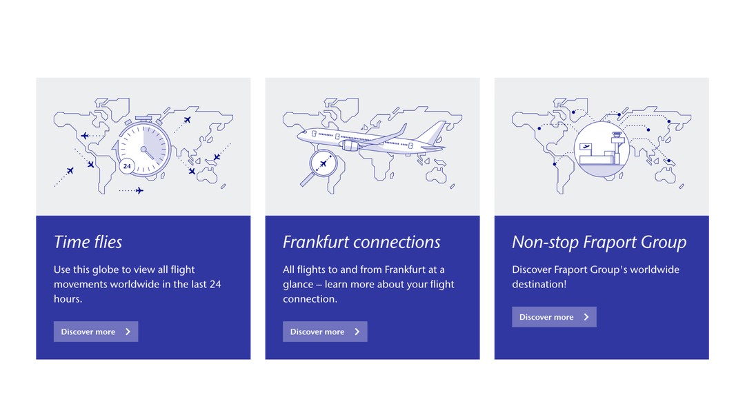 The start view of the control centre